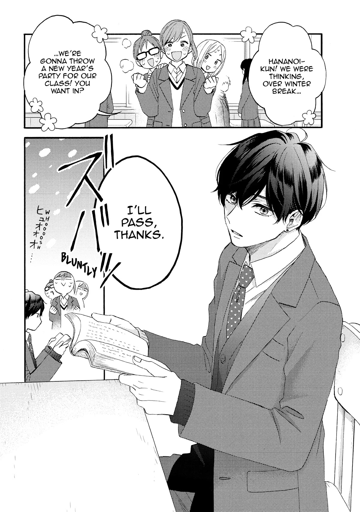 Hananoi-kun to Koi no Yamai chapter 47 page 2