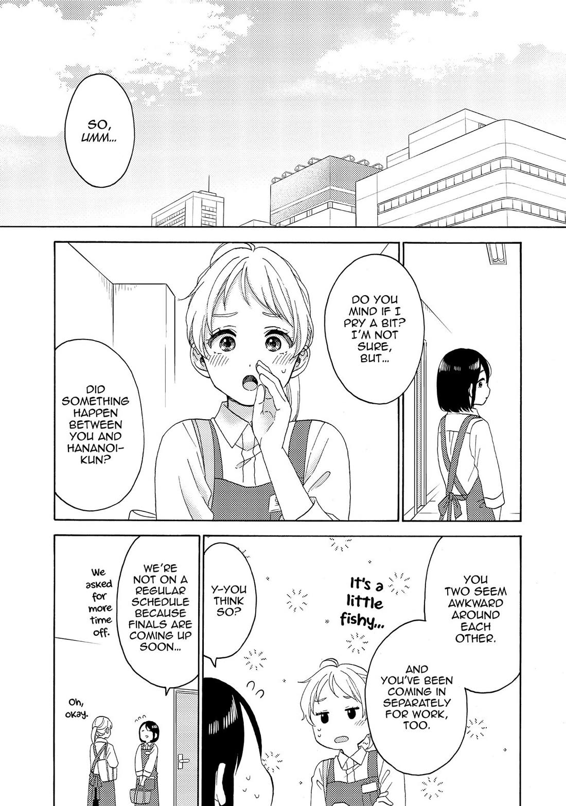 Hananoi-kun to Koi no Yamai chapter 61 page 11