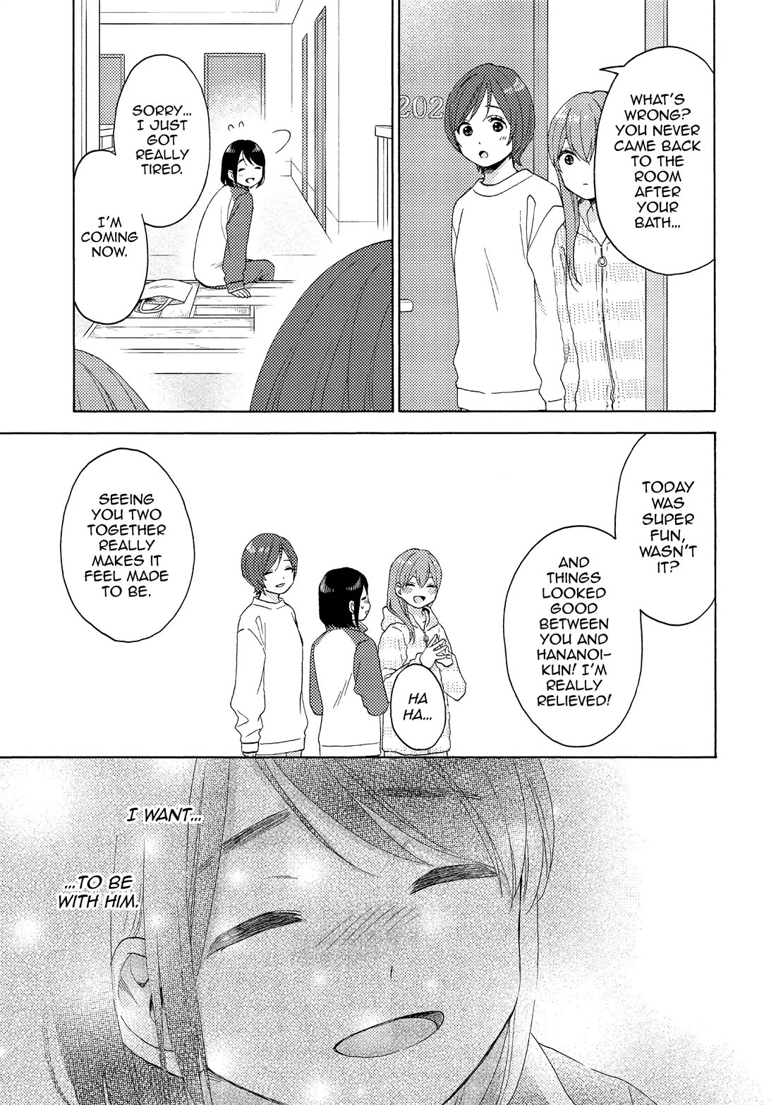 Hananoi-kun to Koi no Yamai chapter 63 page 13