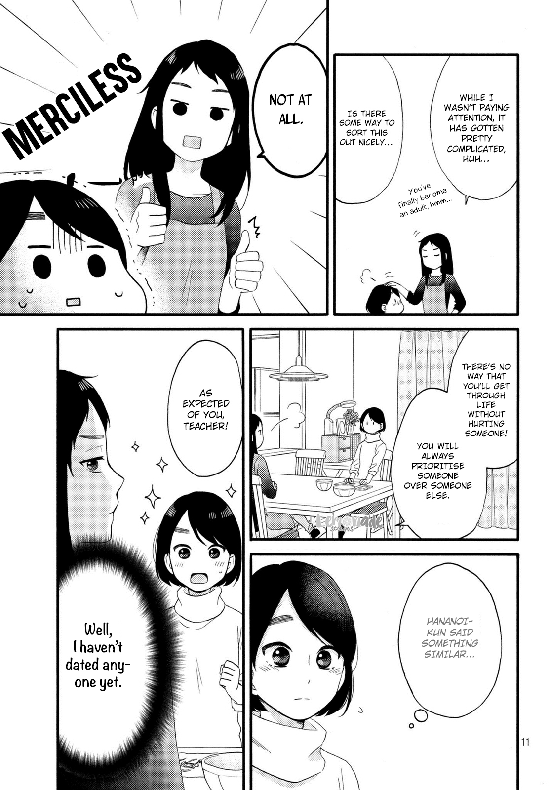 Hananoi-kun to Koi no Yamai chapter 7 page 12