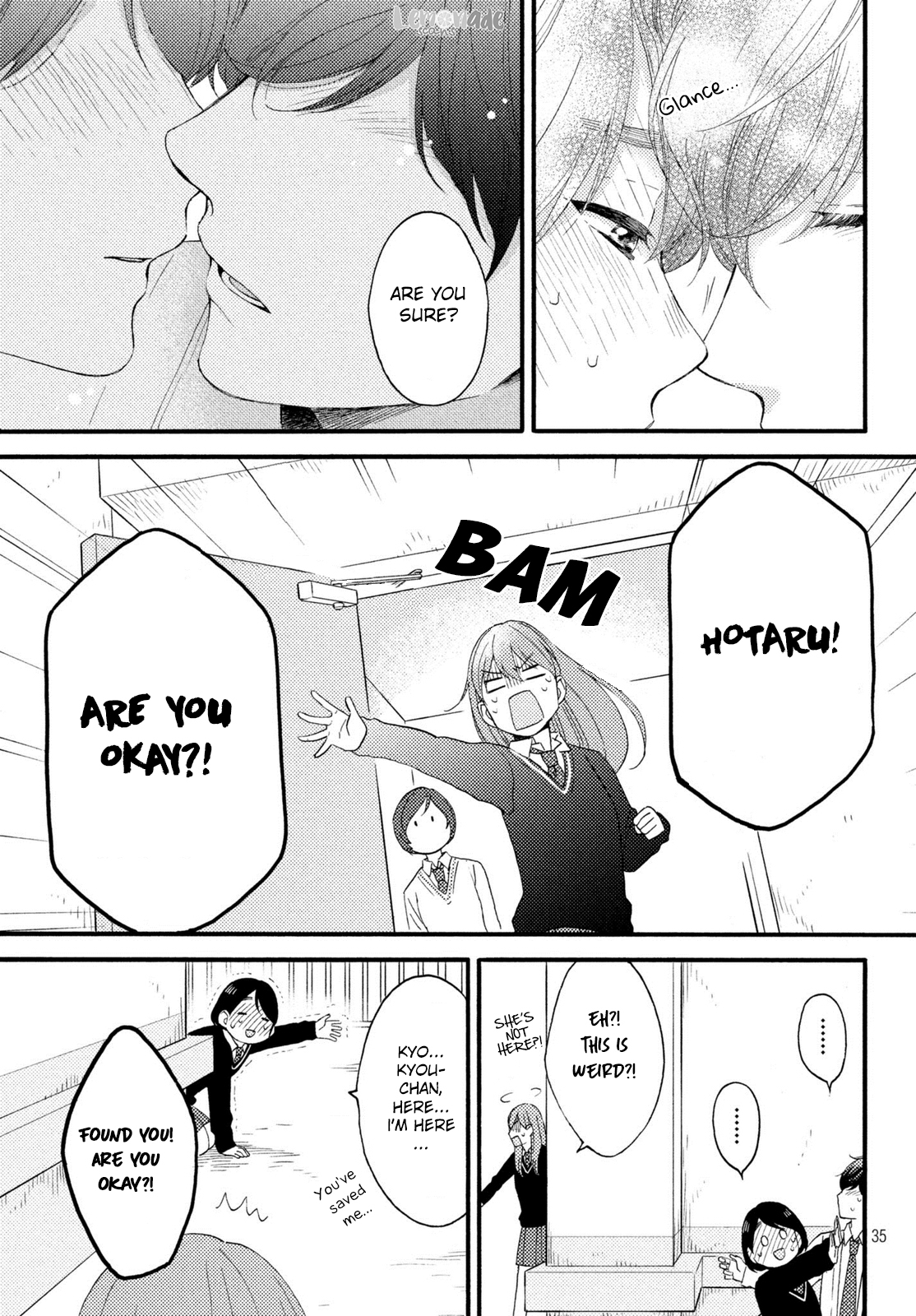 Hananoi-kun to Koi no Yamai chapter 7 page 36