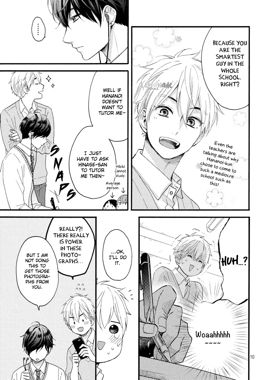 Hananoi-kun to Koi no Yamai chapter 9 page 11