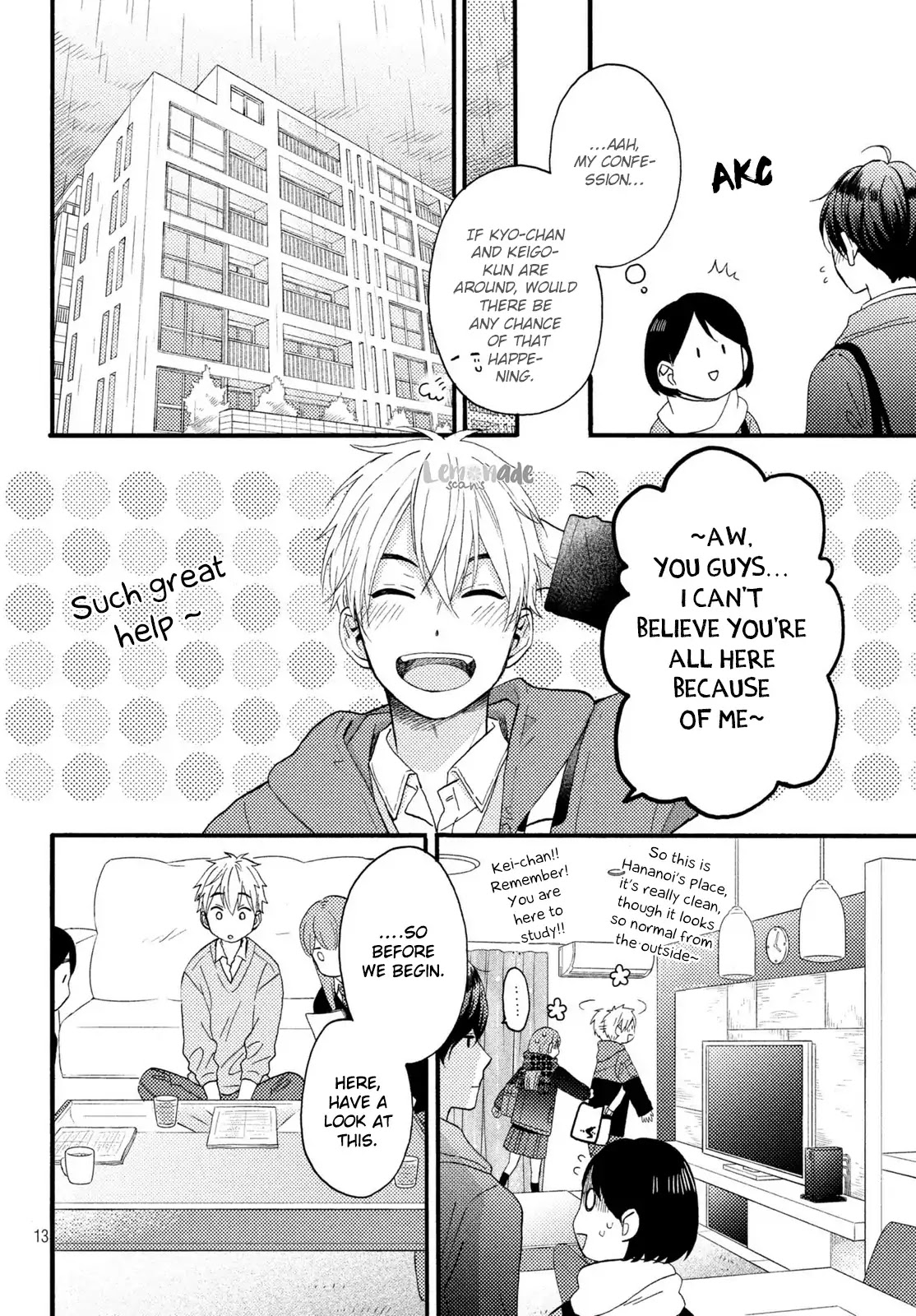 Hananoi-kun to Koi no Yamai chapter 9 page 14