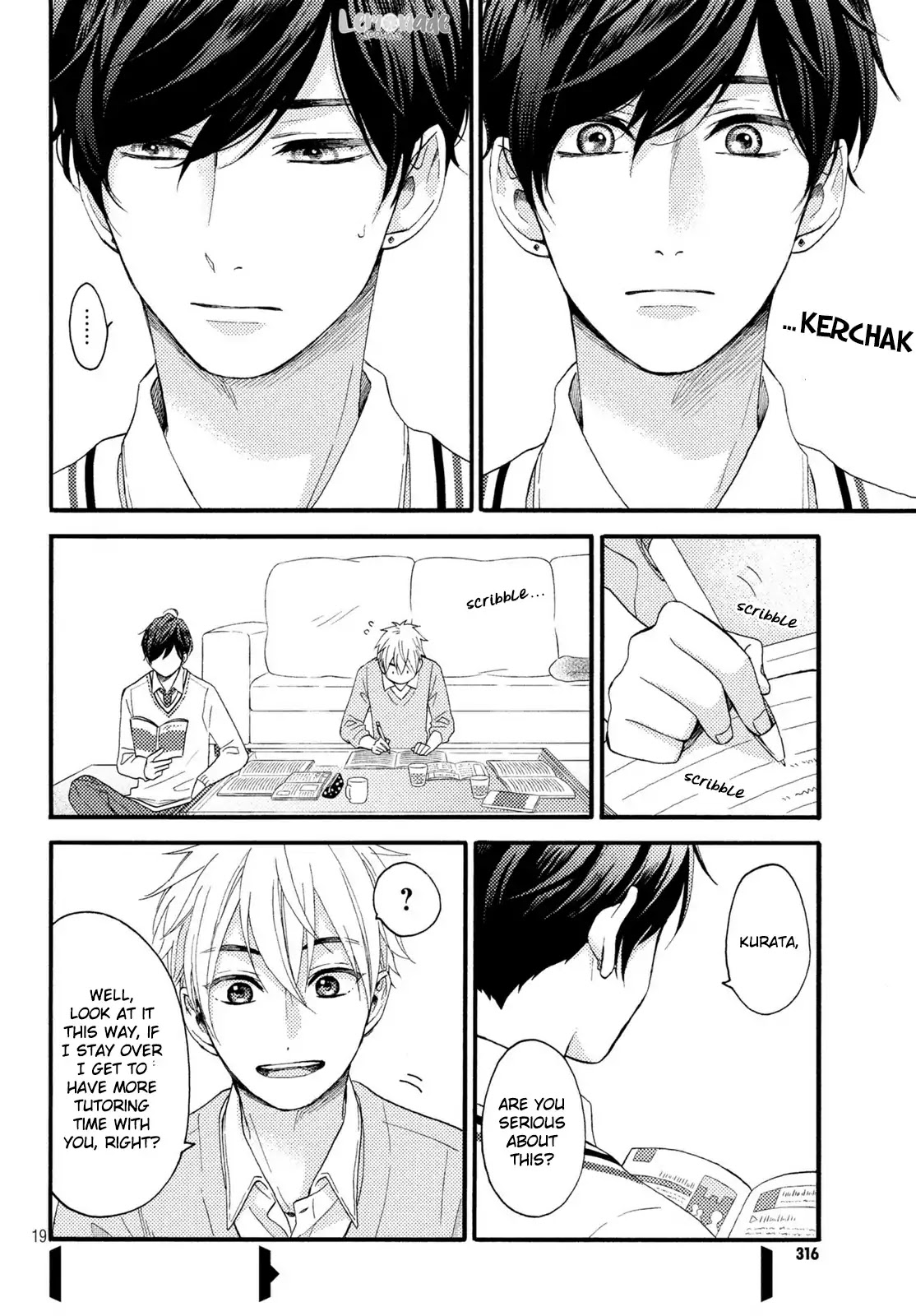 Hananoi-kun to Koi no Yamai chapter 9 page 20