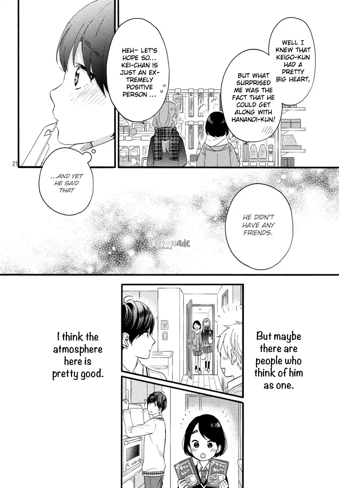 Hananoi-kun to Koi no Yamai chapter 9 page 22