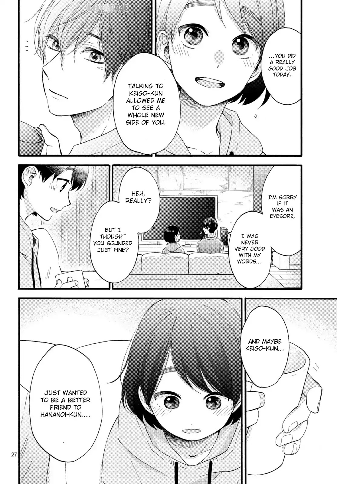 Hananoi-kun to Koi no Yamai chapter 9 page 28