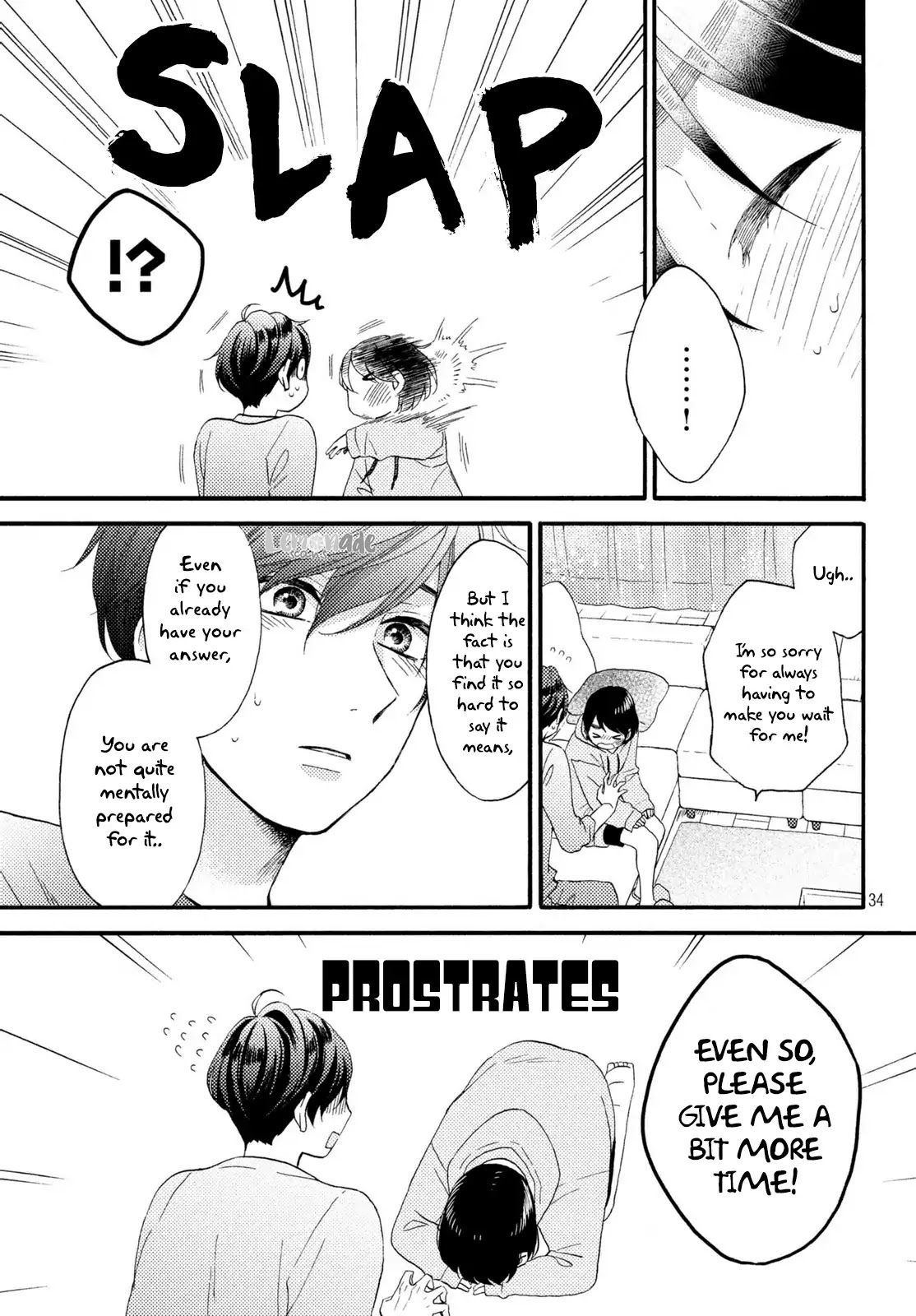 Hananoi-kun to Koi no Yamai chapter 9 page 35