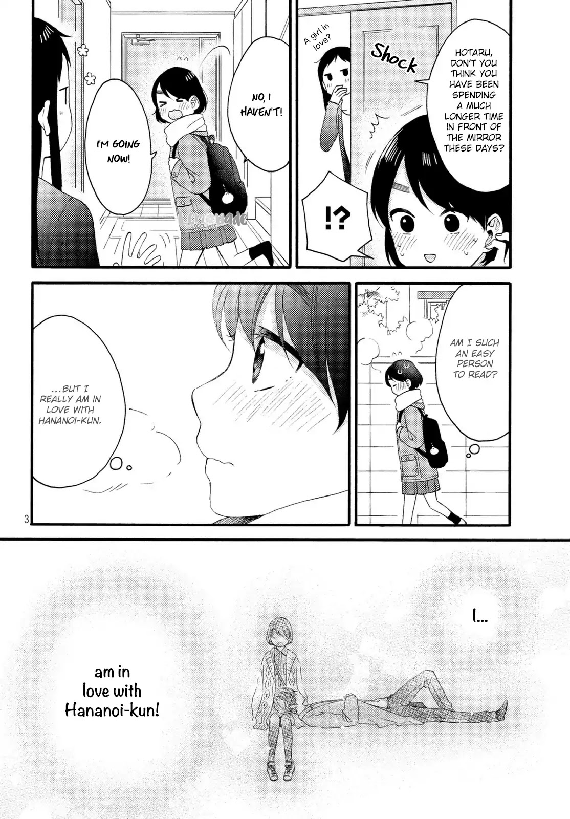 Hananoi-kun to Koi no Yamai chapter 9 page 4