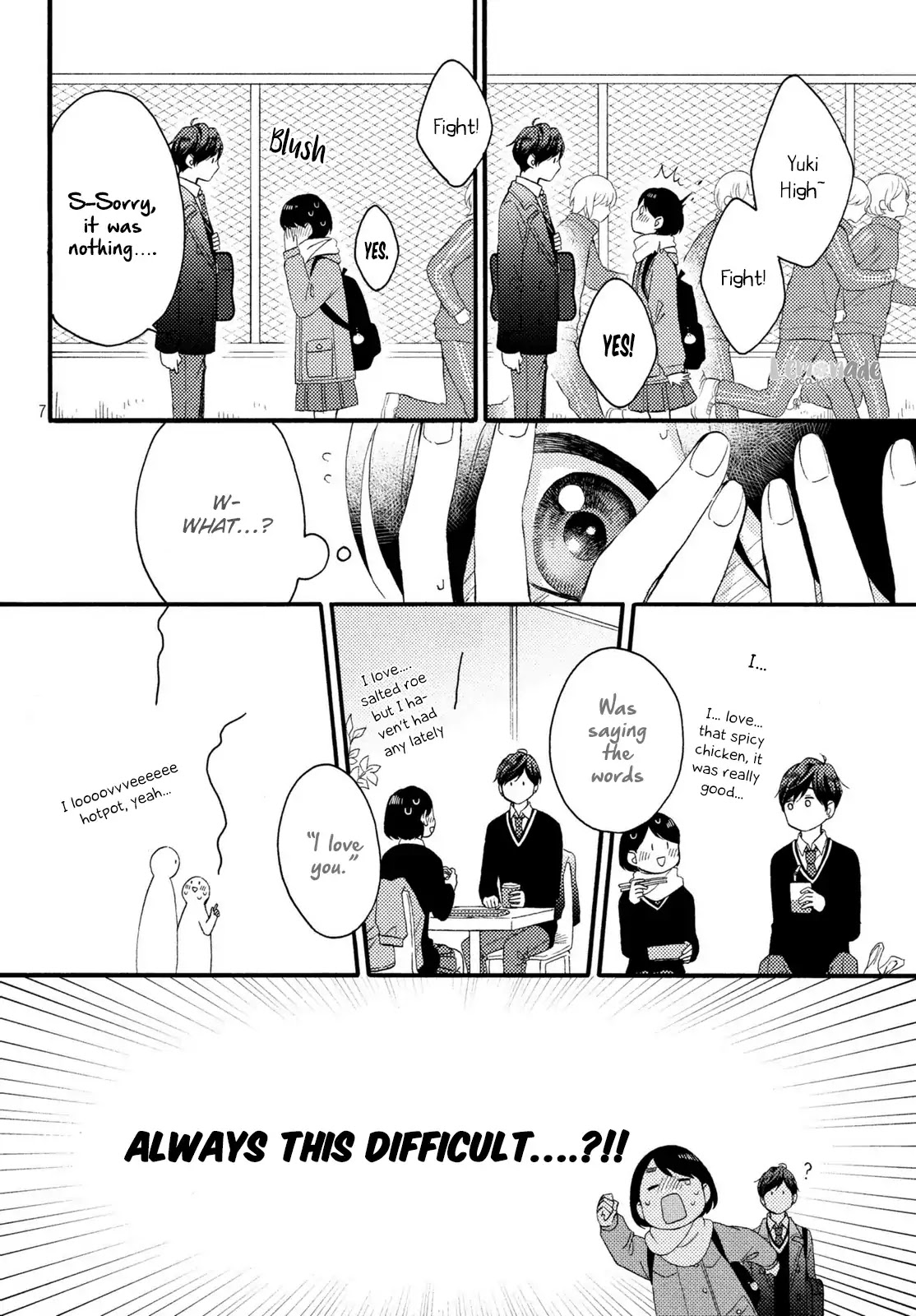 Hananoi-kun to Koi no Yamai chapter 9 page 8