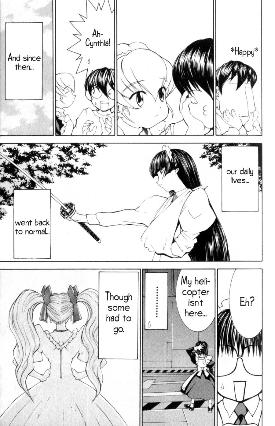 Hanaukyo Maid Tai chapter 17 page 4