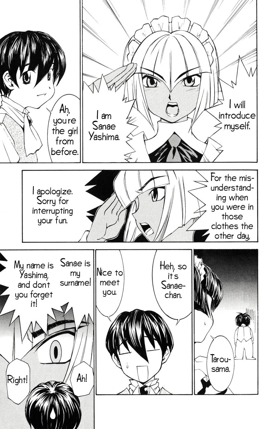 Hanaukyo Maid Tai chapter 19 page 10