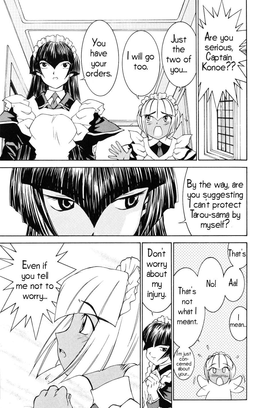 Hanaukyo Maid Tai chapter 19 page 12