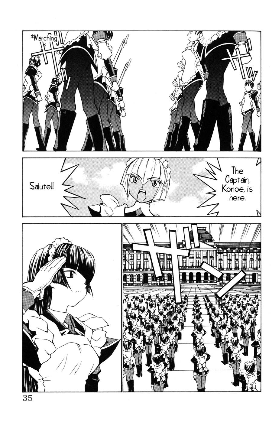 Hanaukyo Maid Tai chapter 19 page 4