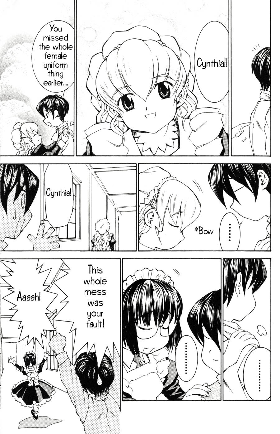 Hanaukyo Maid Tai chapter 19 page 6