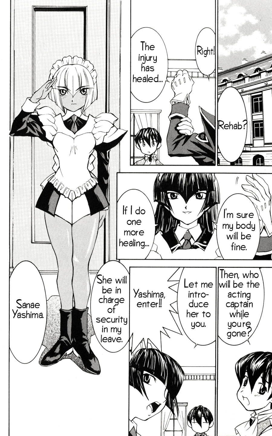 Hanaukyo Maid Tai chapter 19 page 9