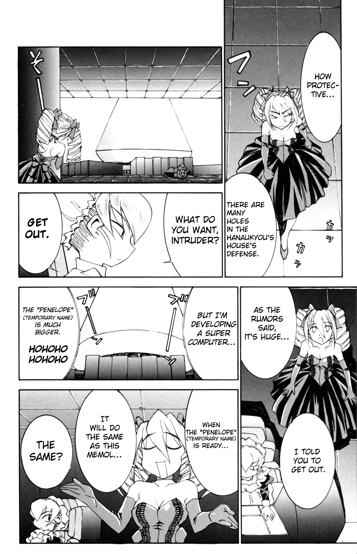 Hanaukyo Maid Tai chapter 25 page 10