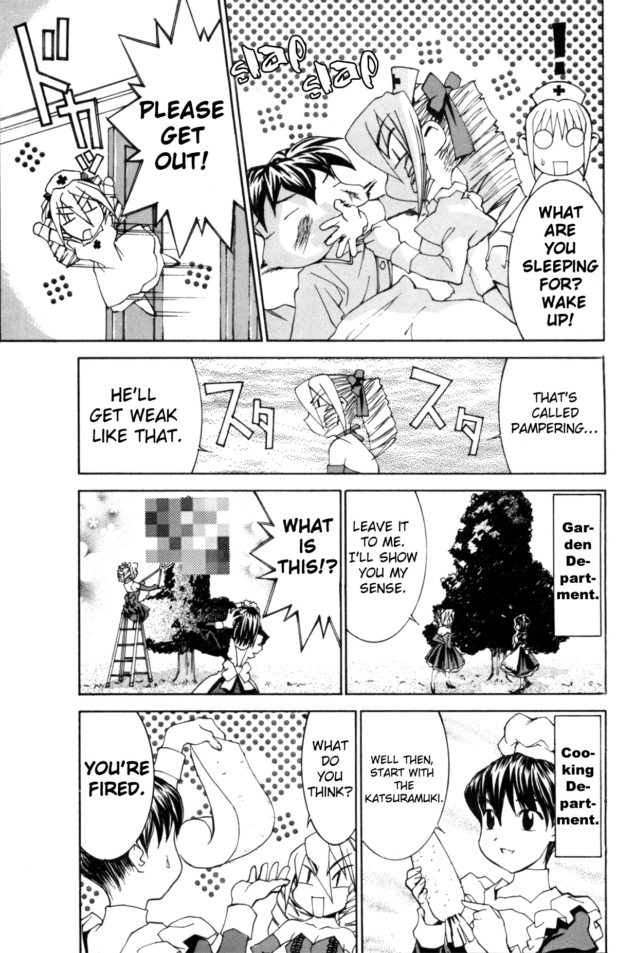 Hanaukyo Maid Tai chapter 25 page 13