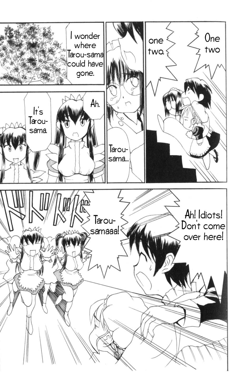 Hanaukyo Maid Tai chapter 3 page 16