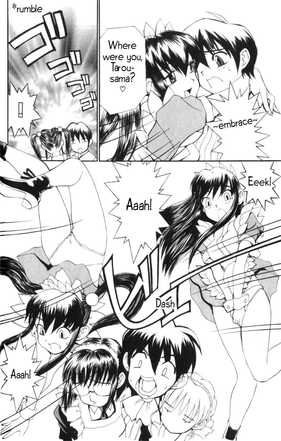 Hanaukyo Maid Tai chapter 3 page 17