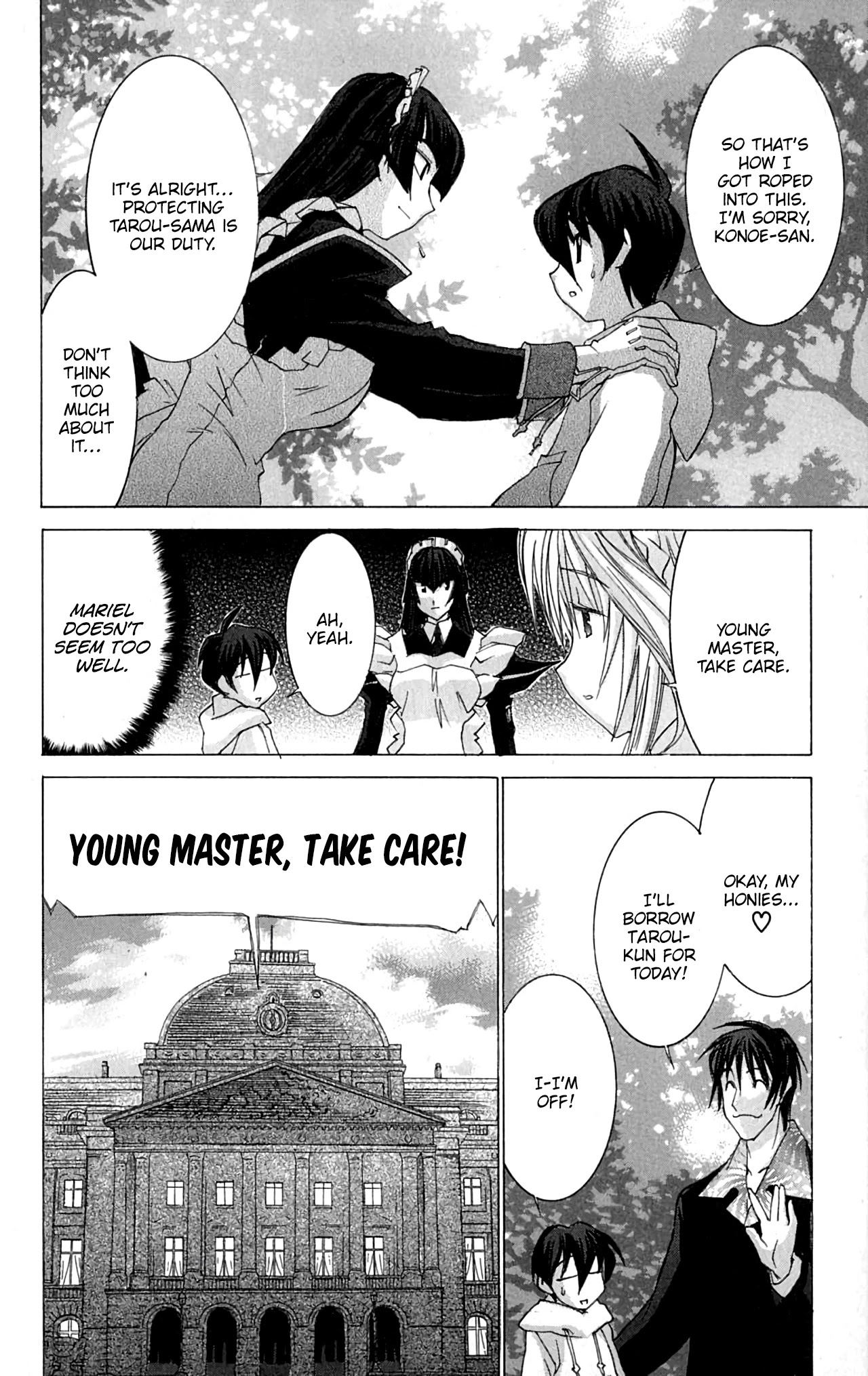 Hanaukyo Maid Tai chapter 42 page 21