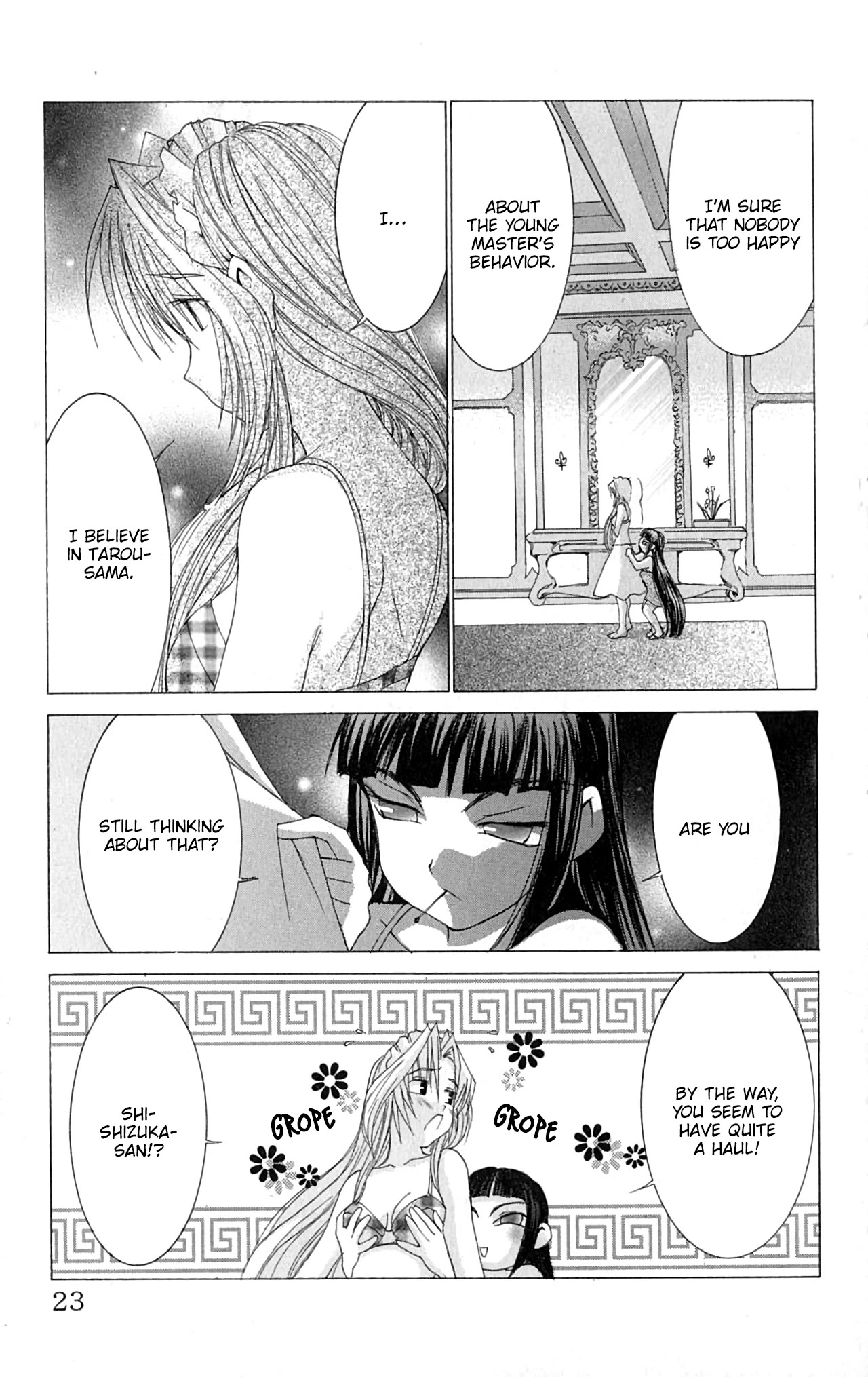 Hanaukyo Maid Tai chapter 42 page 24