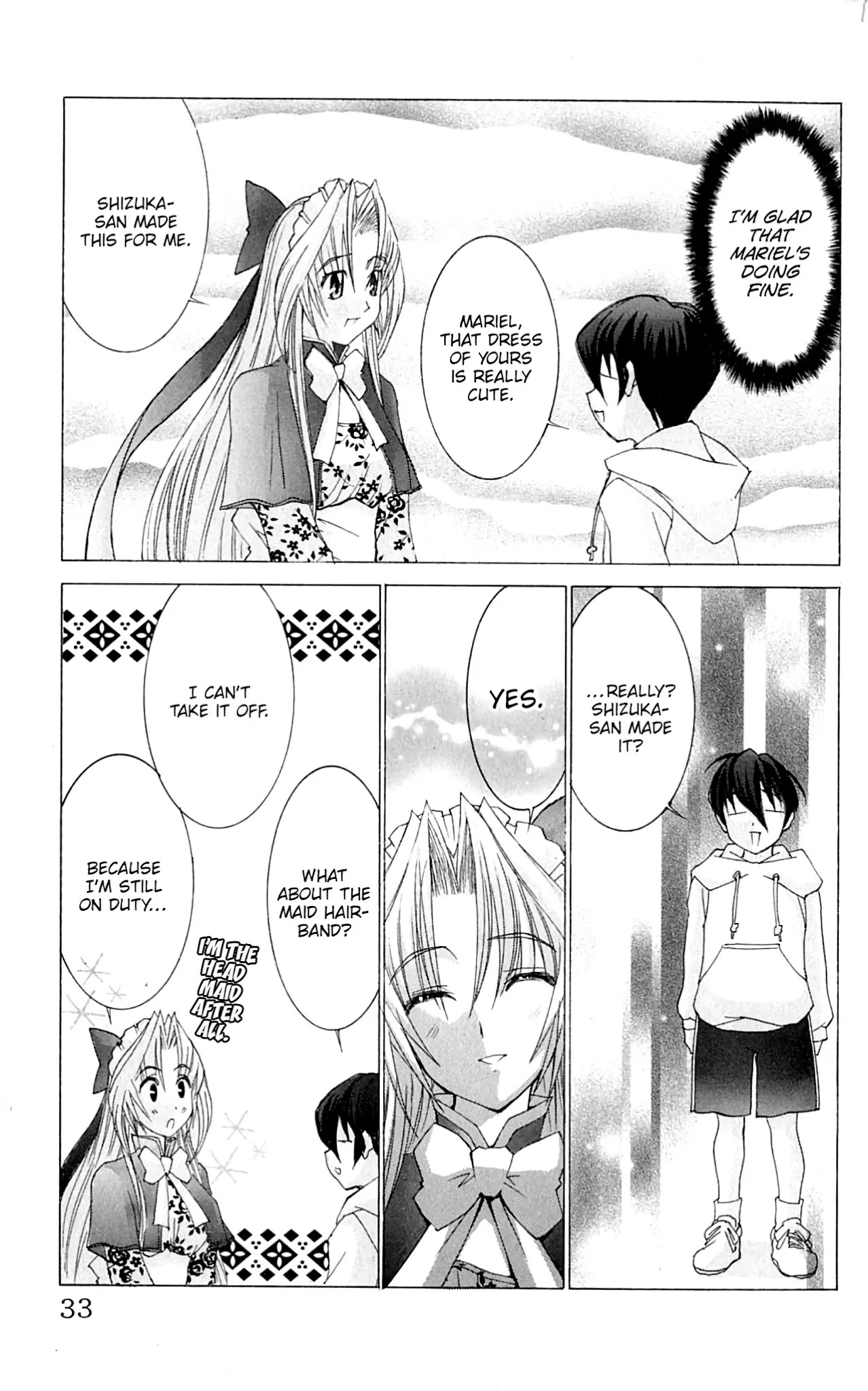 Hanaukyo Maid Tai chapter 42 page 33