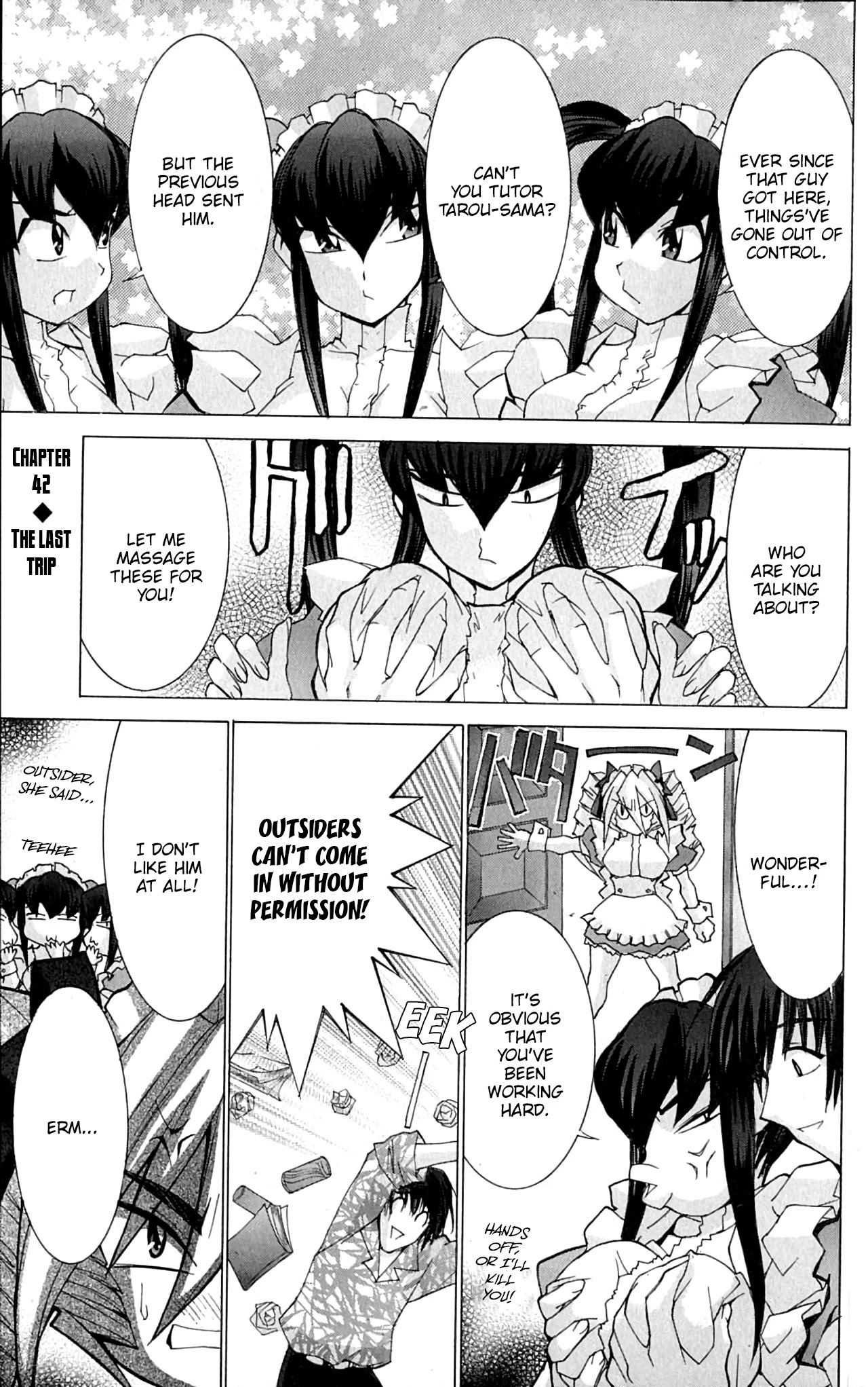 Hanaukyo Maid Tai chapter 42 page 9