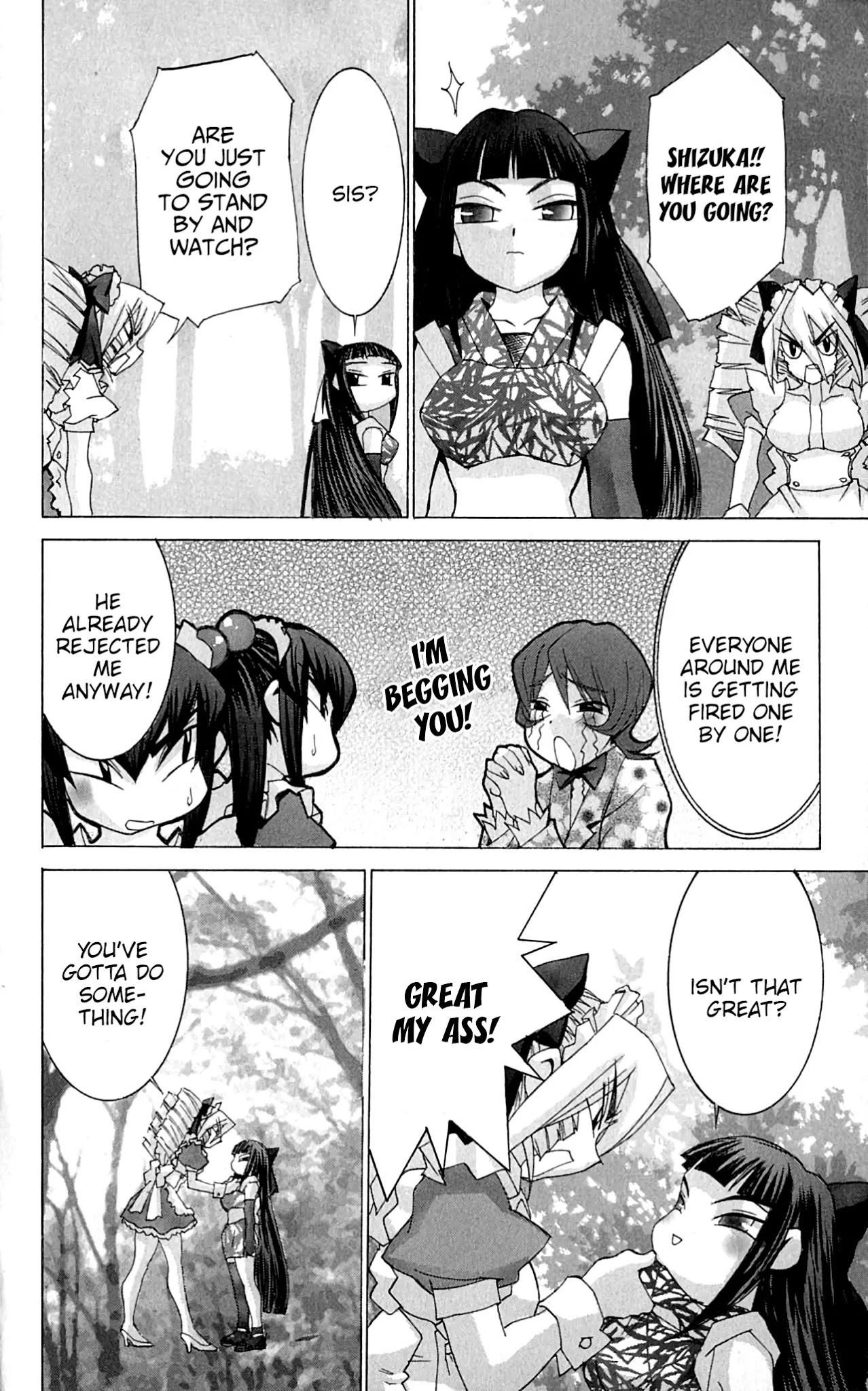 Hanaukyo Maid Tai chapter 43 page 19