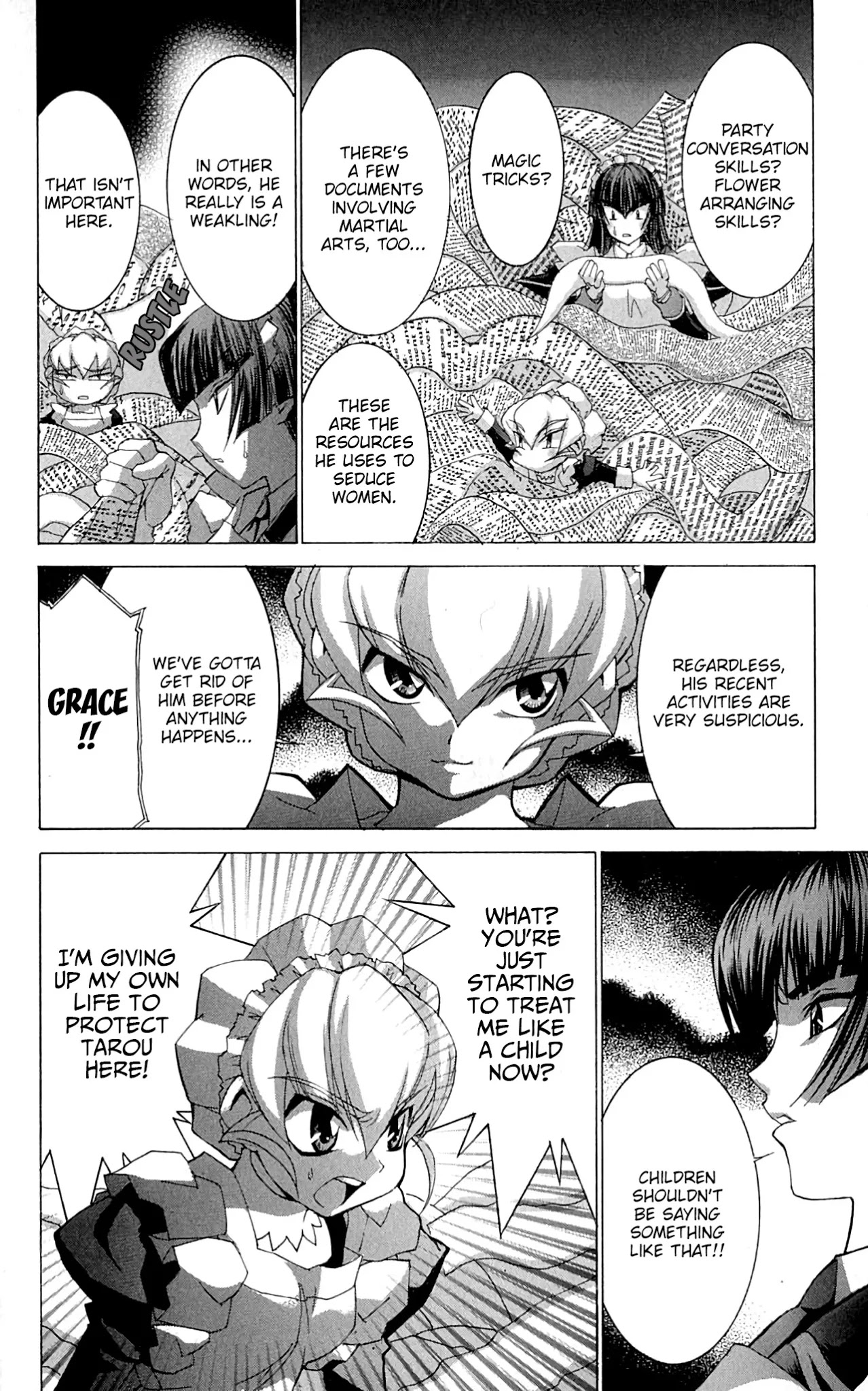 Hanaukyo Maid Tai chapter 43 page 7