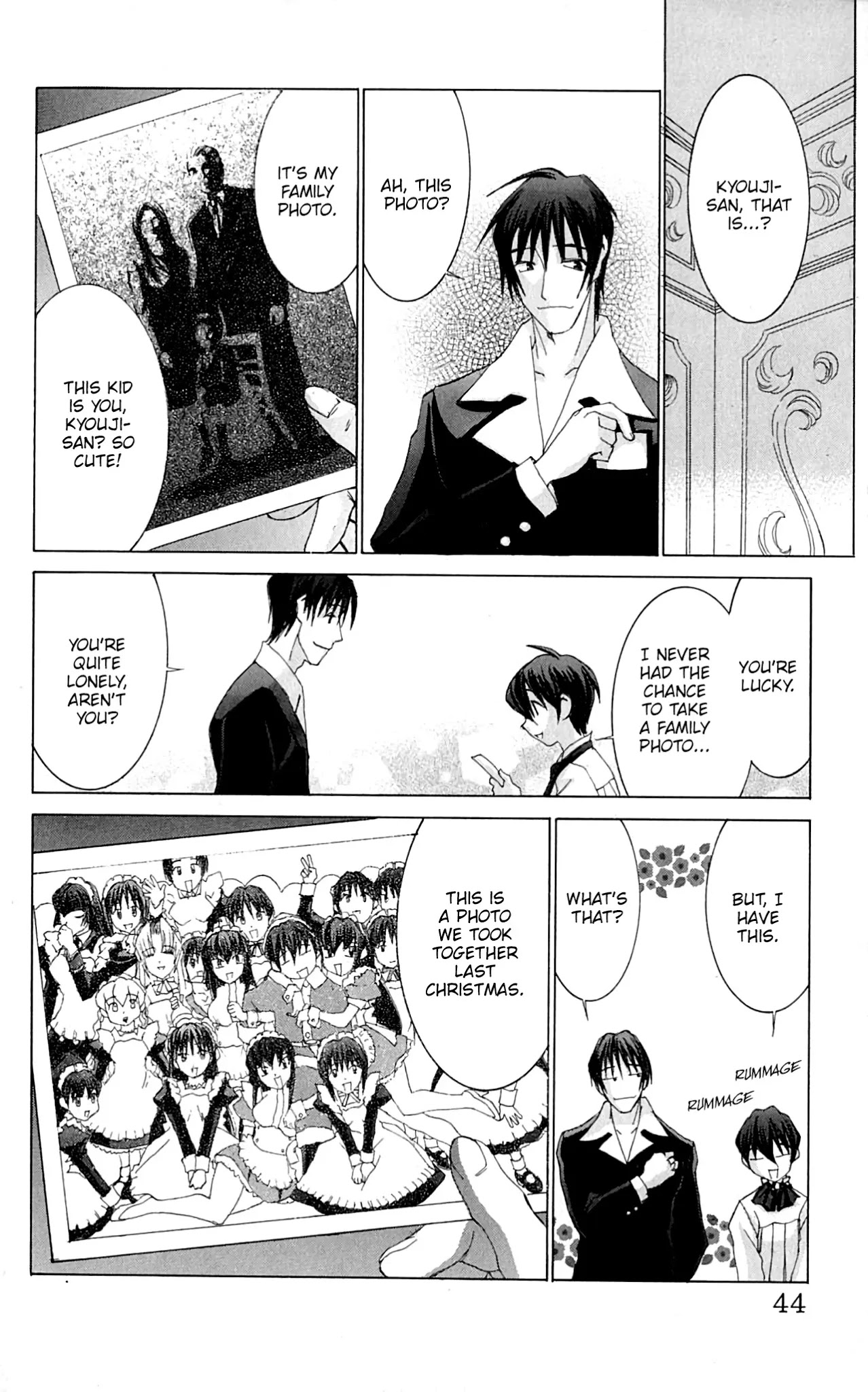 Hanaukyo Maid Tai chapter 43 page 9