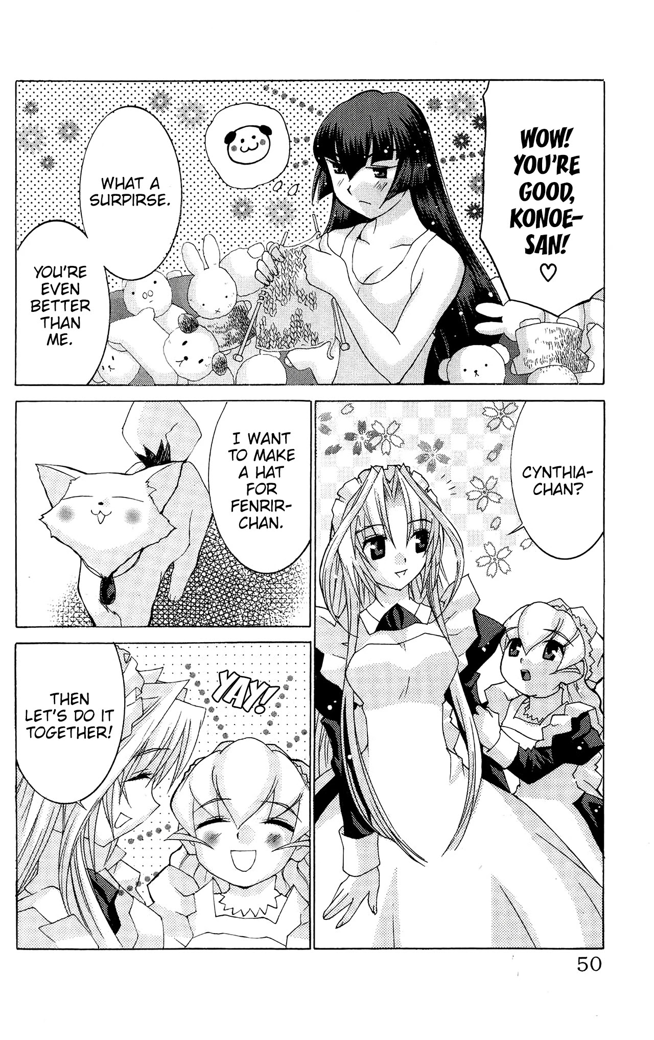 Hanaukyo Maid Tai chapter 49 page 15