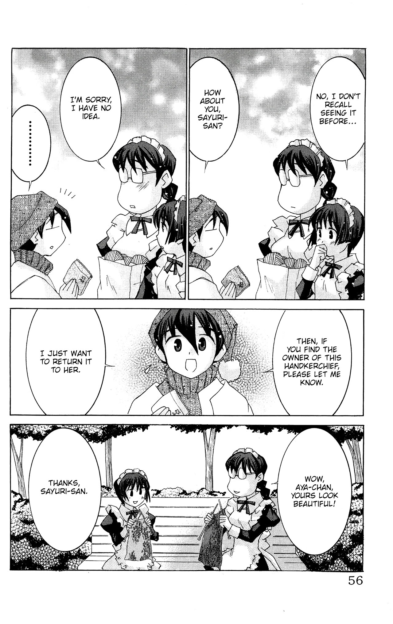 Hanaukyo Maid Tai chapter 49 page 21