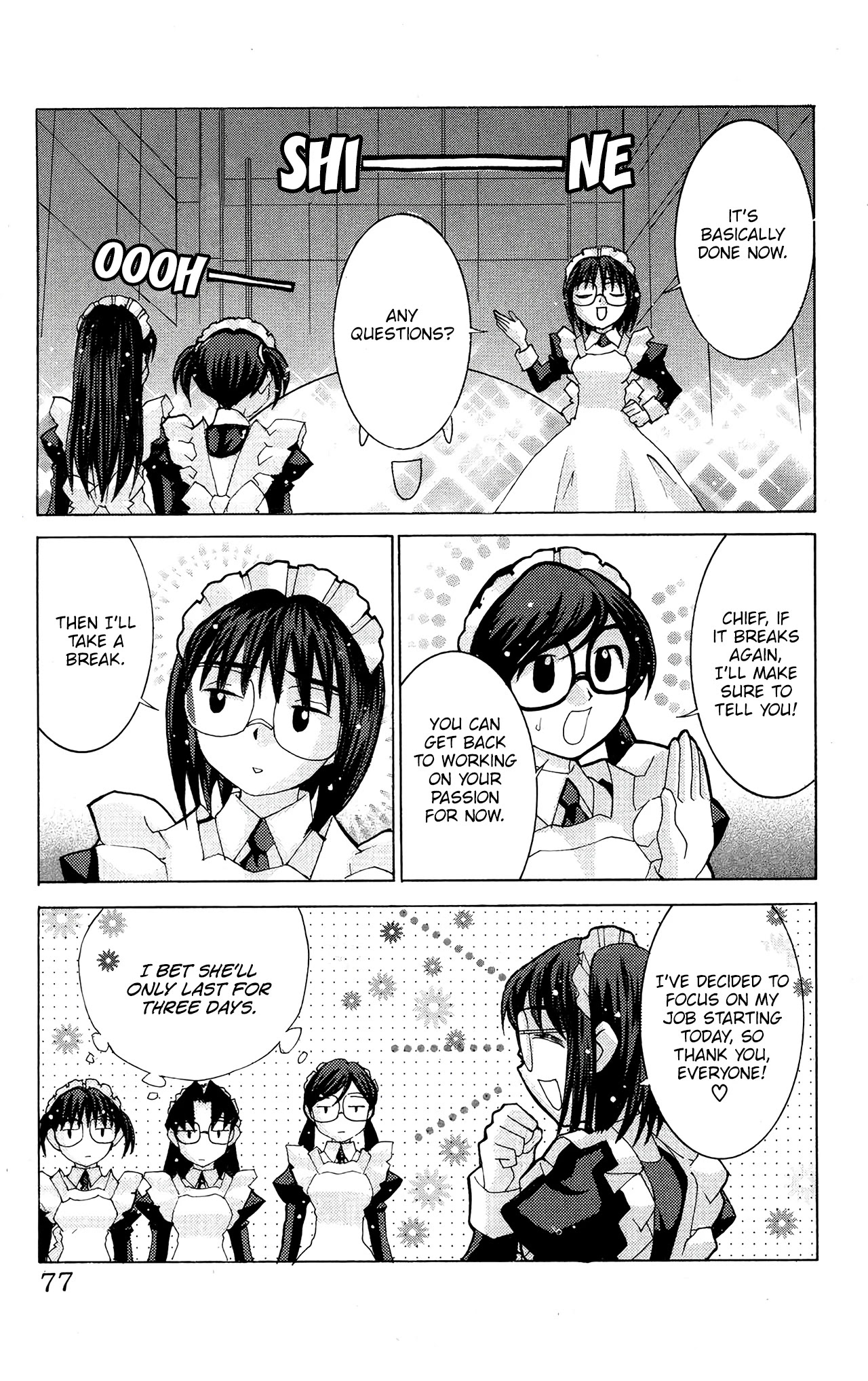 Hanaukyo Maid Tai chapter 50 page 14