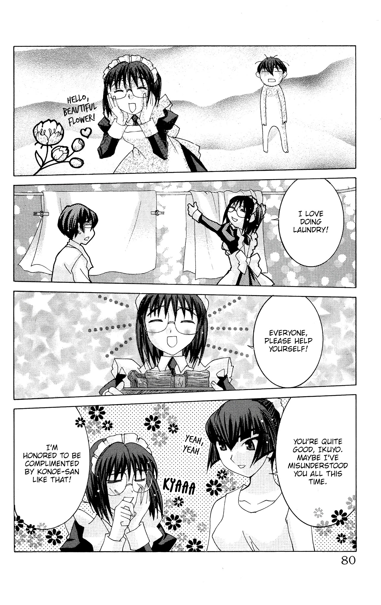 Hanaukyo Maid Tai chapter 50 page 17