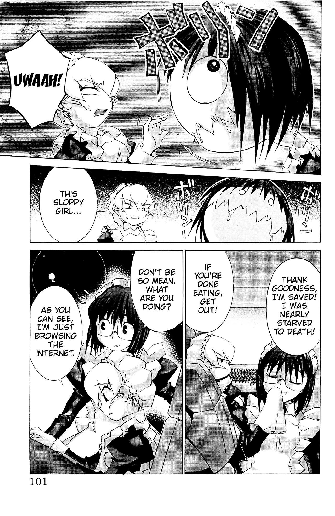 Hanaukyo Maid Tai chapter 57 page 4