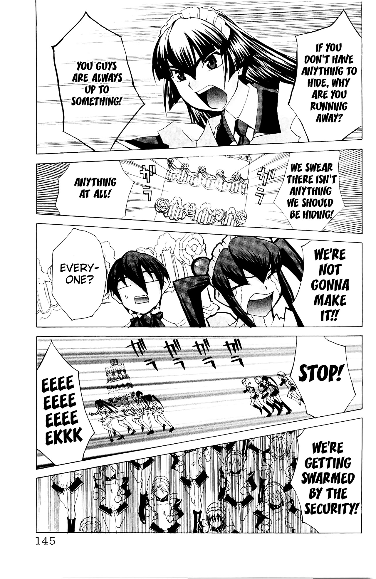 Hanaukyo Maid Tai chapter 58 page 19