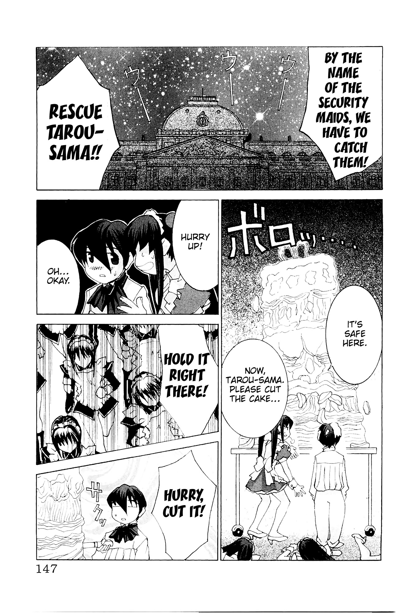 Hanaukyo Maid Tai chapter 58 page 21