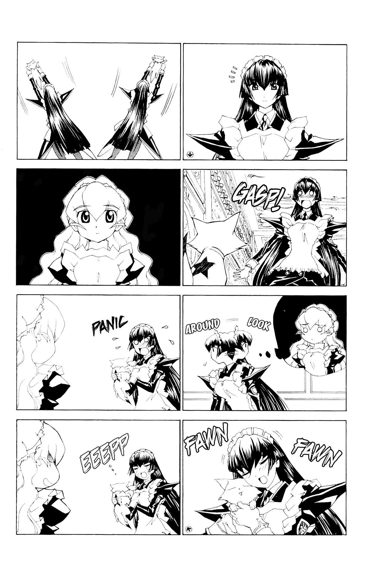 Hanaukyo Maid Tai chapter 59 page 33