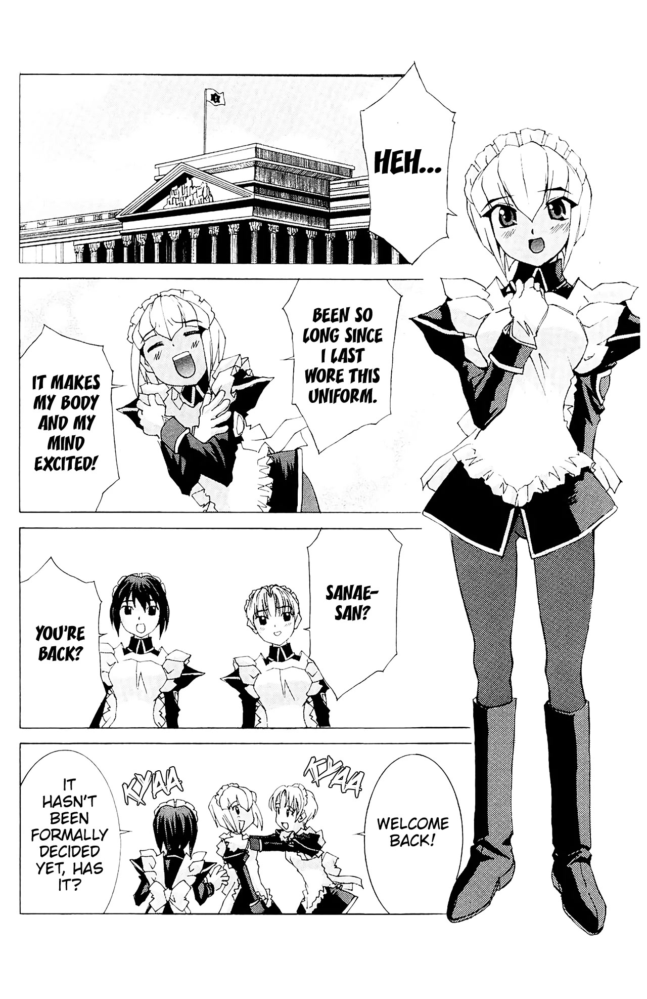 Hanaukyo Maid Tai chapter 59 page 9