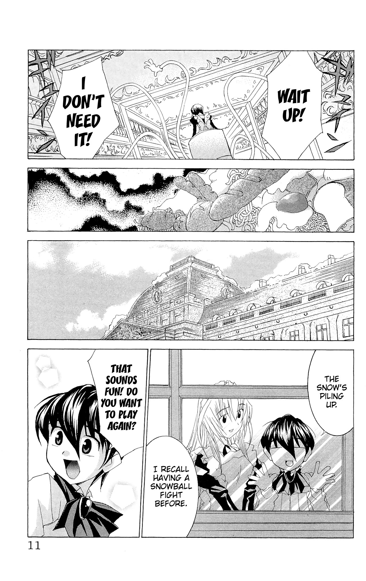 Hanaukyo Maid Tai chapter 60 page 14