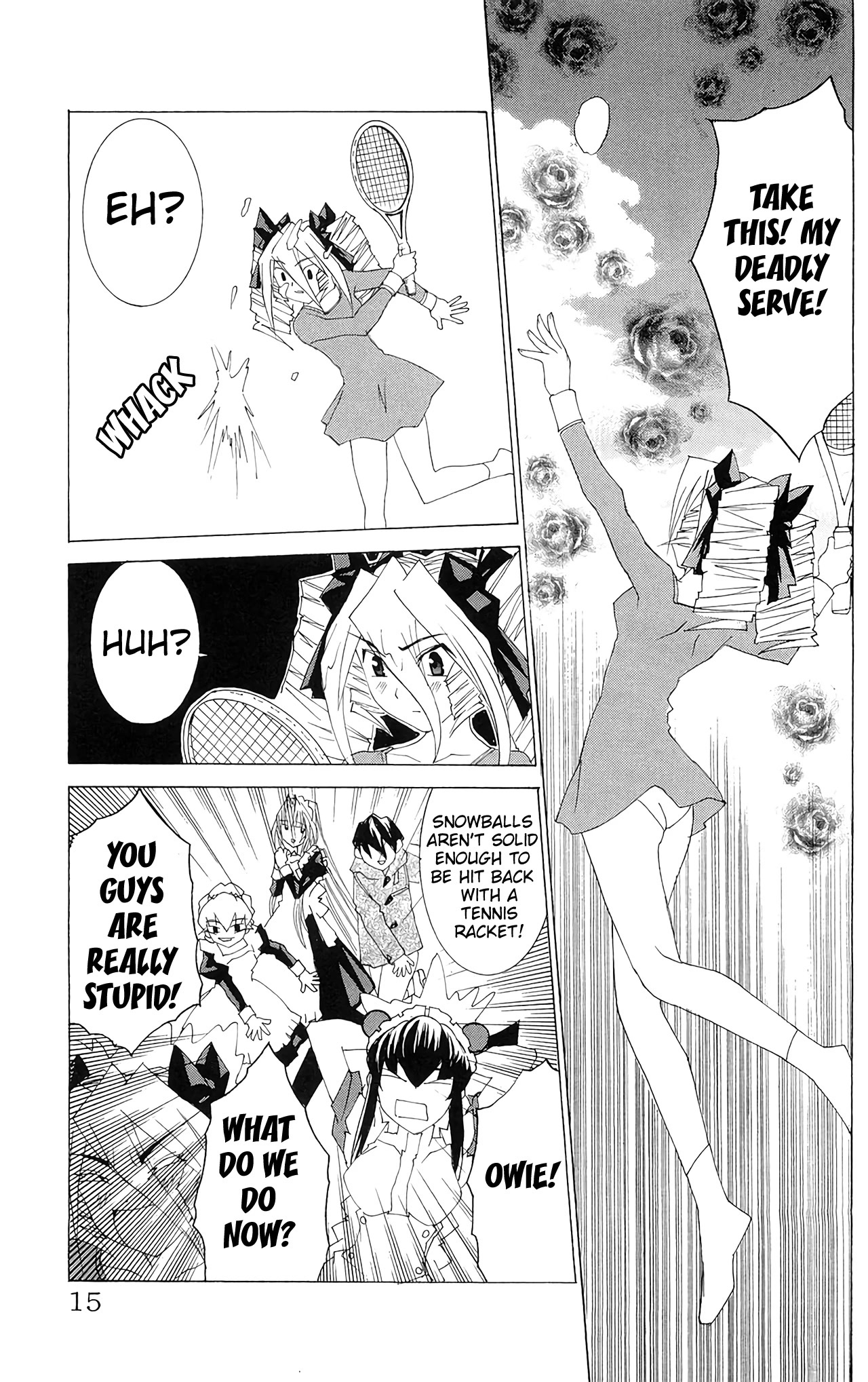 Hanaukyo Maid Tai chapter 60 page 18