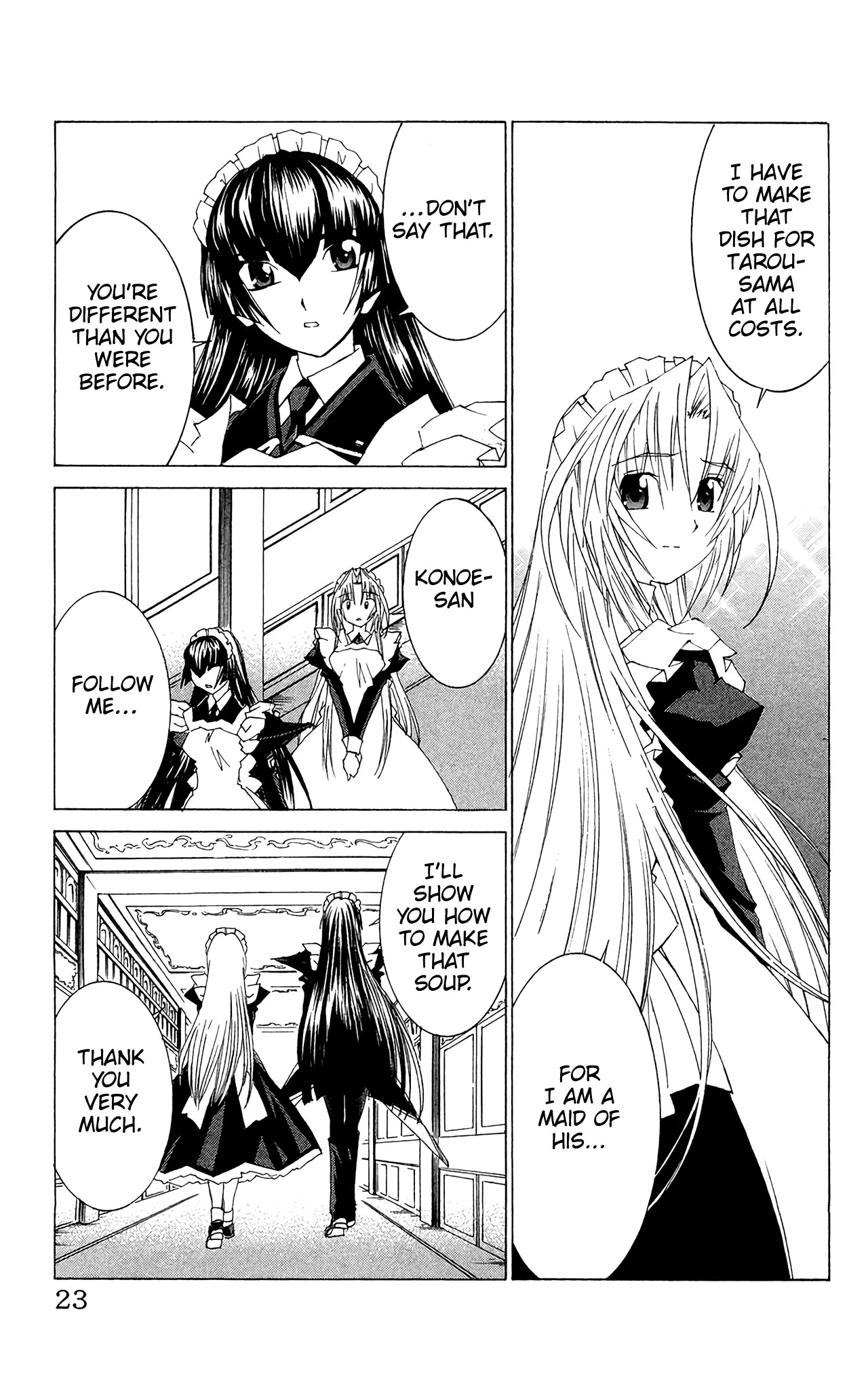 Hanaukyo Maid Tai chapter 60 page 26