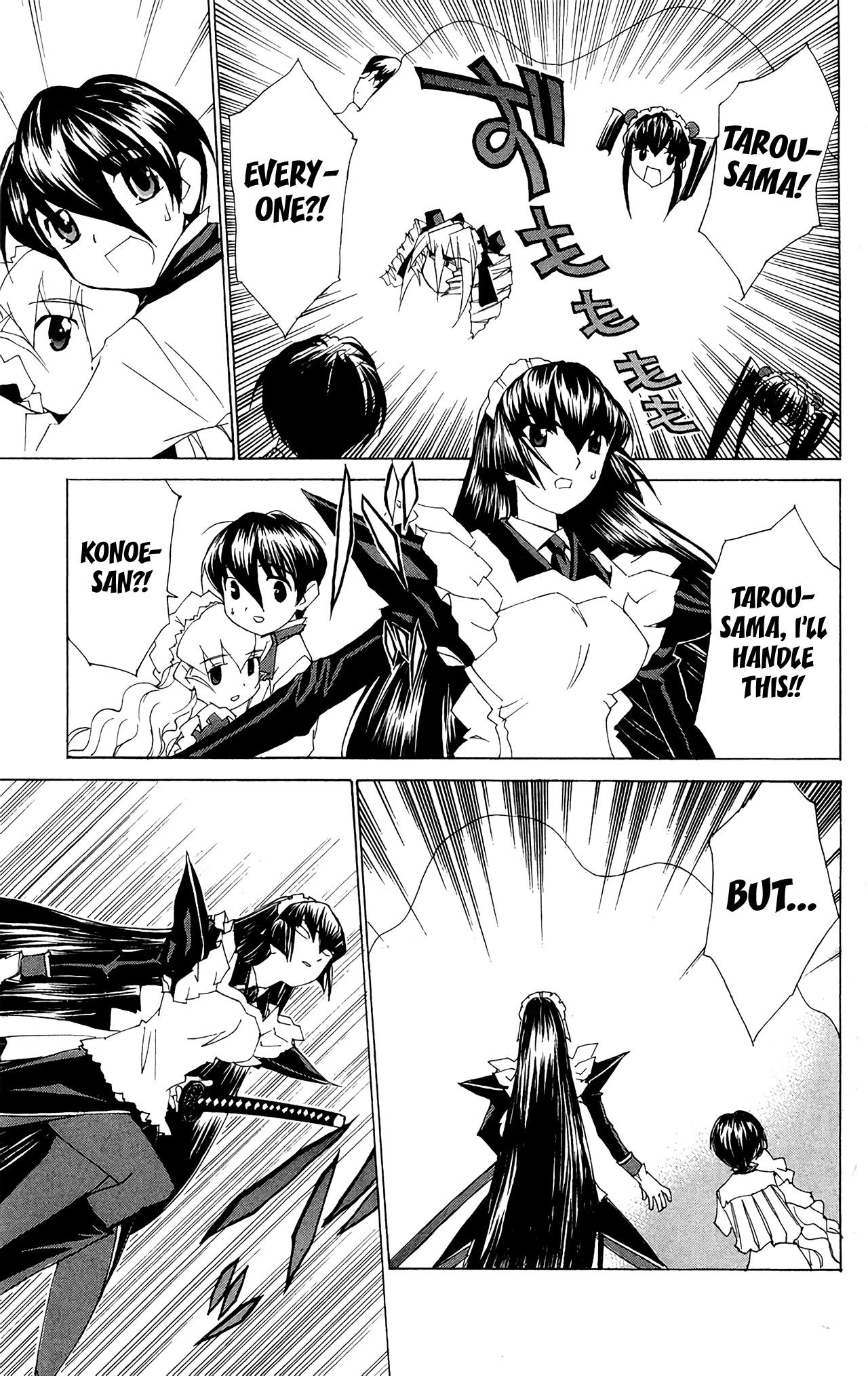 Hanaukyo Maid Tai chapter 60 page 33