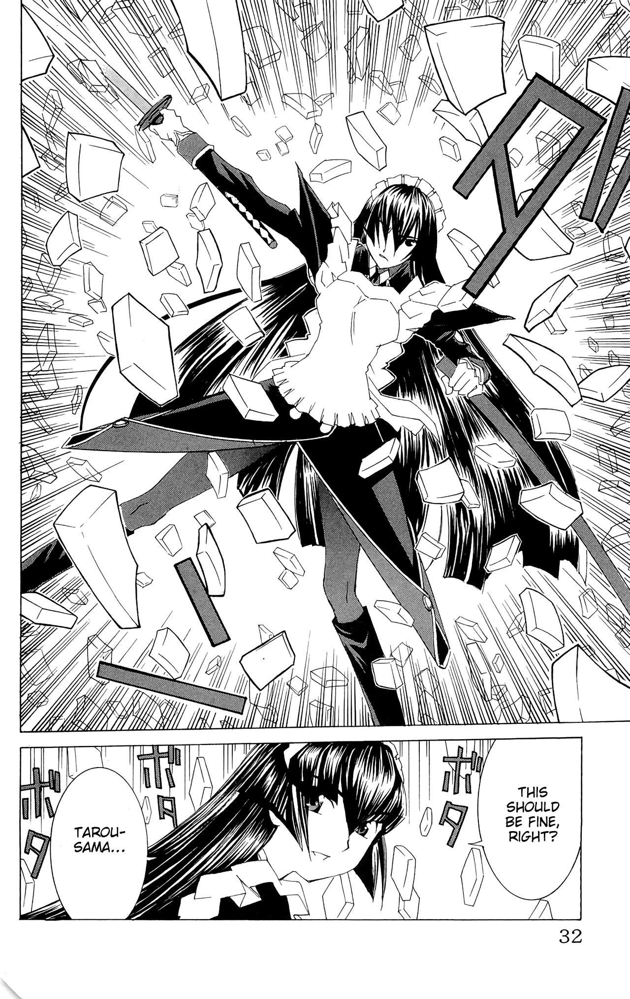 Hanaukyo Maid Tai chapter 60 page 34