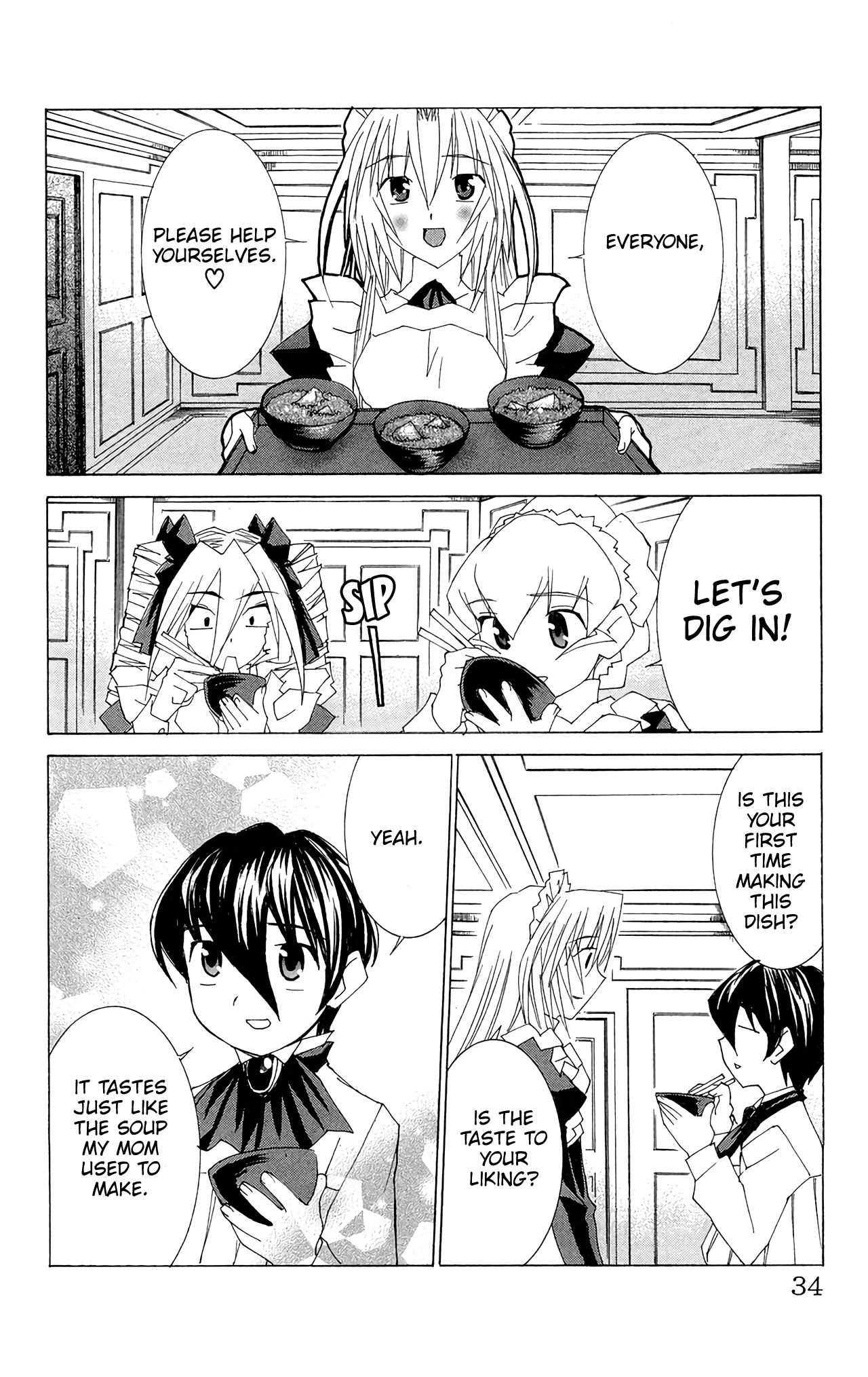 Hanaukyo Maid Tai chapter 60 page 36