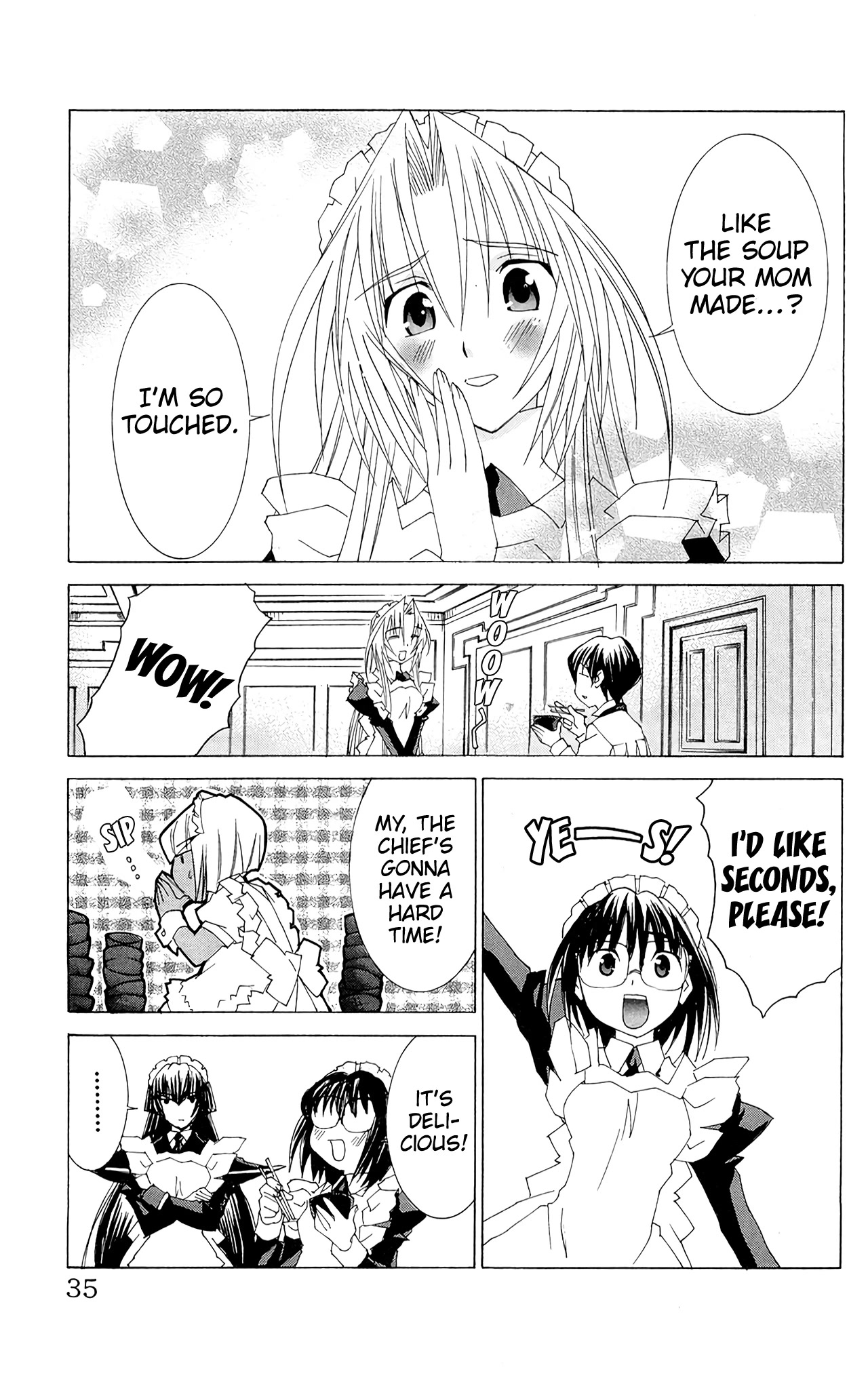 Hanaukyo Maid Tai chapter 60 page 37