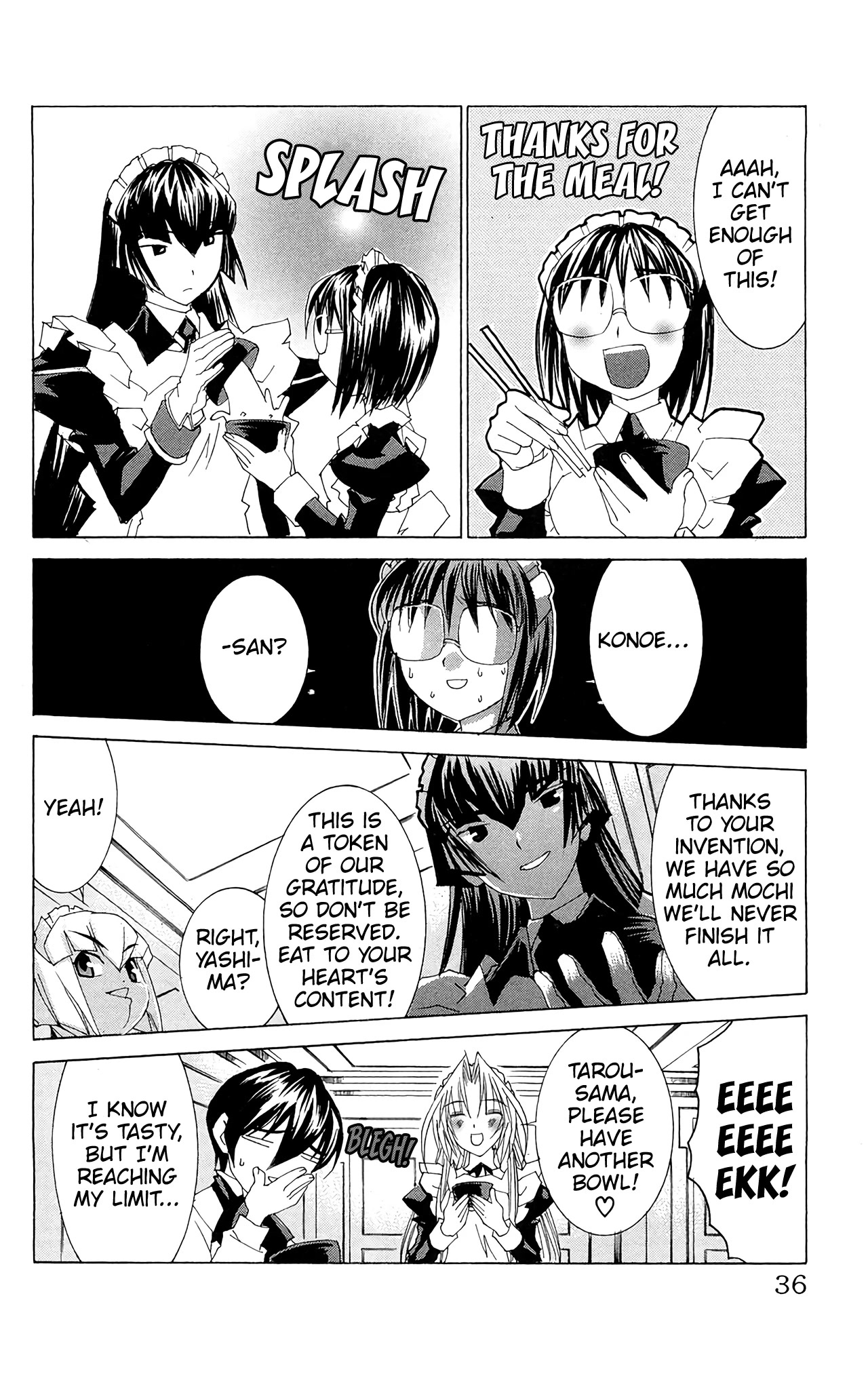 Hanaukyo Maid Tai chapter 60 page 38