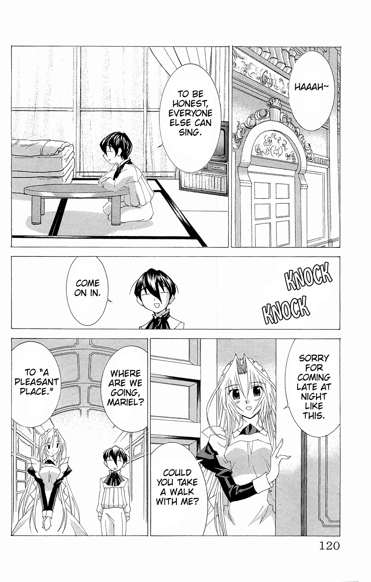 Hanaukyo Maid Tai chapter 63 page 21