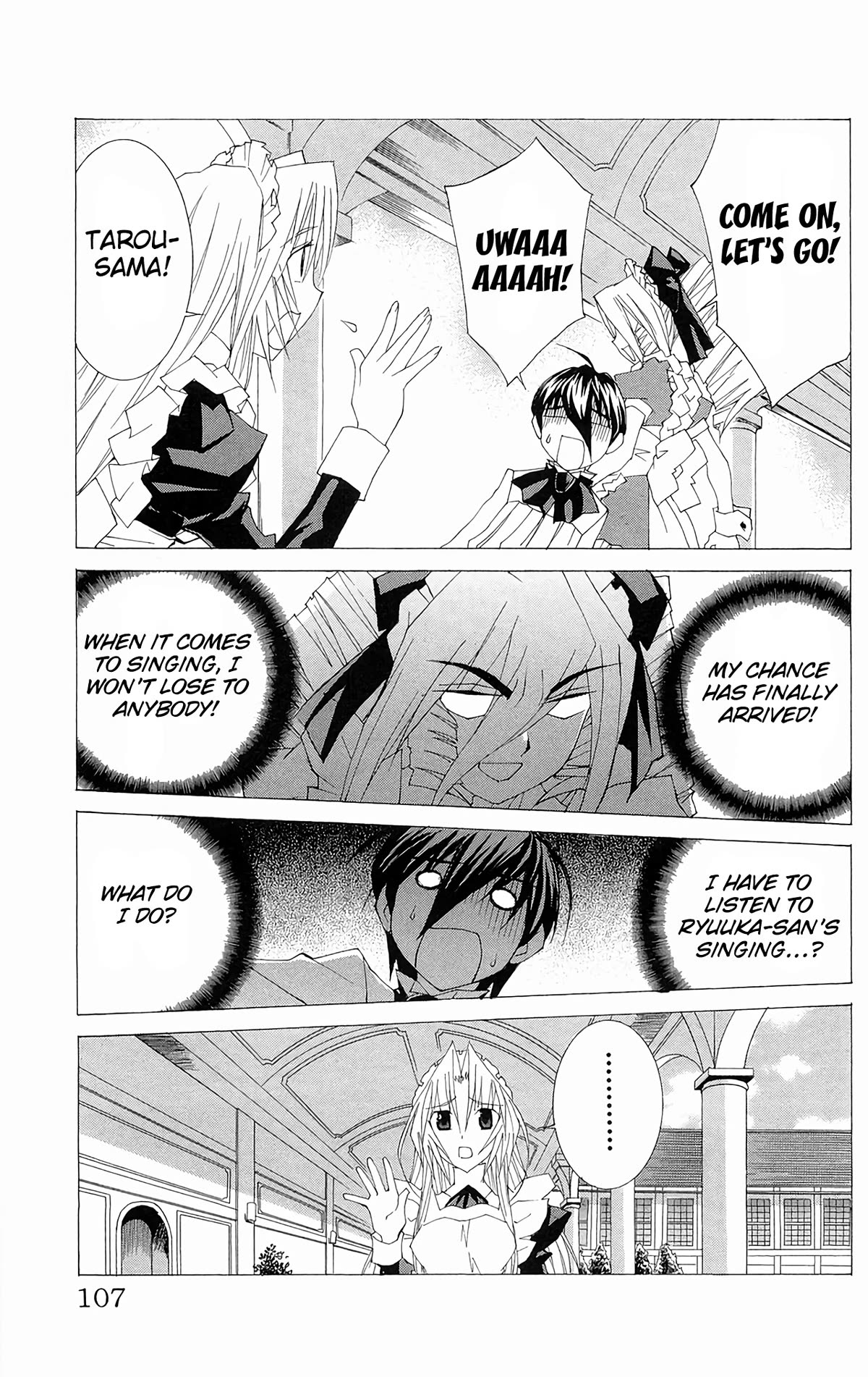 Hanaukyo Maid Tai chapter 63 page 8