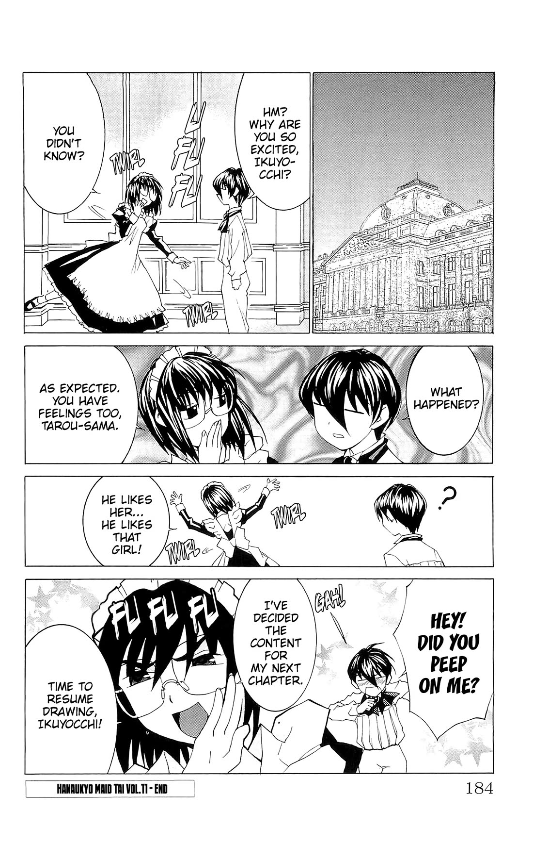 Hanaukyo Maid Tai chapter 71 page 29